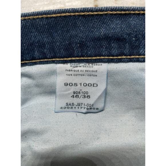 Cabela's Roughneck Jeans Men's 46x36 Blue Traditional Fit Work Pants Denim NWT - Picture 7 of 7